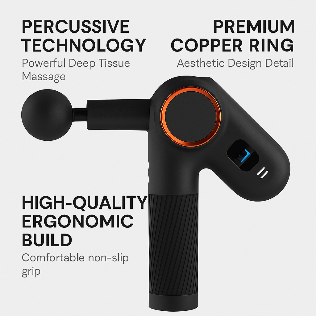 Oliviq™ Deep Rotating Massage Gun